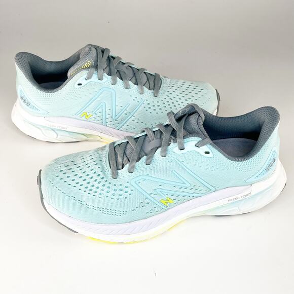 New Balance Shoes - New Balance Fresh Foam X 860 v13 Blue Running Sneakers Shoes Blue Women 7.5